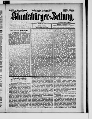 Staatsbürger-Zeitung vom 20.08.1897