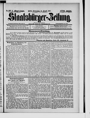 Staatsbürger-Zeitung vom 26.08.1897
