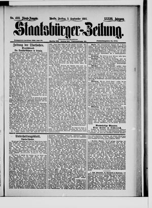 Staatsbürger-Zeitung vom 03.09.1897