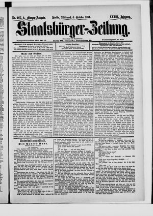 Staatsbürger-Zeitung vom 06.10.1897