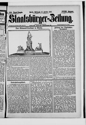 Staatsbürger-Zeitung vom 27.10.1897