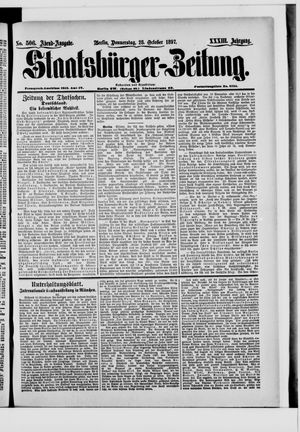 Staatsbürger-Zeitung vom 28.10.1897