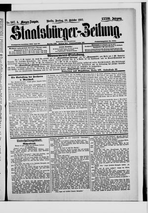 Staatsbürger-Zeitung on Oct 29, 1897