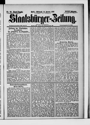 Staatsbürger-Zeitung vom 19.01.1898