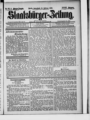 Staatsbürger-Zeitung on Feb 26, 1898