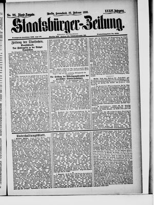 Staatsbürger-Zeitung vom 26.02.1898
