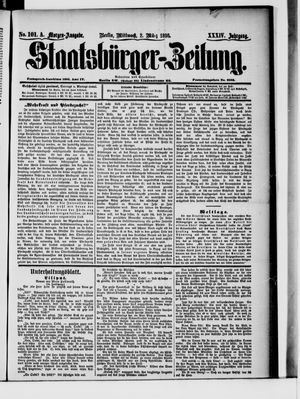 Staatsbürger-Zeitung on Mar 2, 1898