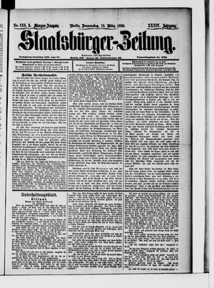 Staatsbürger-Zeitung on Mar 10, 1898