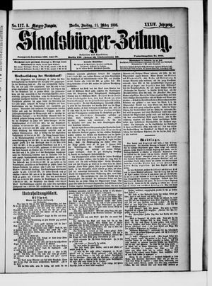Staatsbürger-Zeitung on Mar 11, 1898
