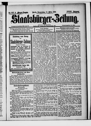 Staatsbürger-Zeitung on Mar 17, 1898