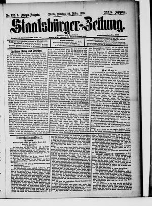 Staatsbürger-Zeitung on Mar 22, 1898