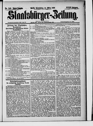 Staatsbürger-Zeitung on Mar 24, 1898
