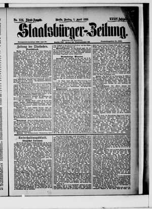 Staatsbürger-Zeitung vom 01.04.1898