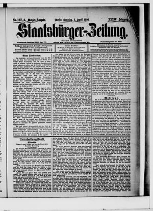 Staatsbürger-Zeitung on Apr 3, 1898
