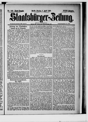 Staatsbürger-Zeitung on Apr 5, 1898