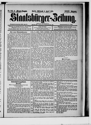 Staatsbürger-Zeitung on Apr 6, 1898