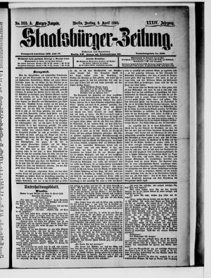 Staatsbürger-Zeitung on Apr 8, 1898