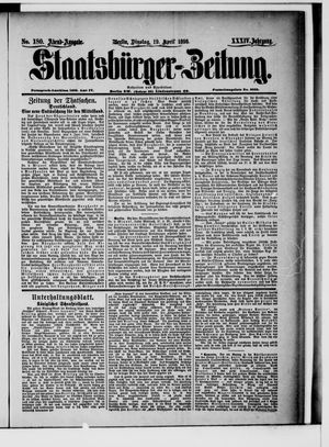 Staatsbürger-Zeitung on Apr 19, 1898