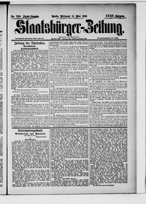 Staatsbürger-Zeitung vom 18.05.1898