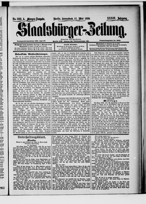 Staatsbürger-Zeitung on May 21, 1898