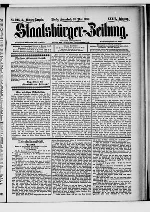 Staatsbürger-Zeitung on May 28, 1898