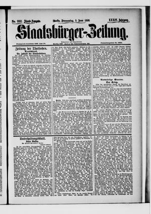 Staatsbürger-Zeitung on Jun 2, 1898