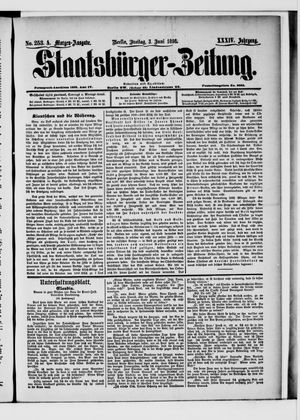 Staatsbürger-Zeitung on Jun 3, 1898