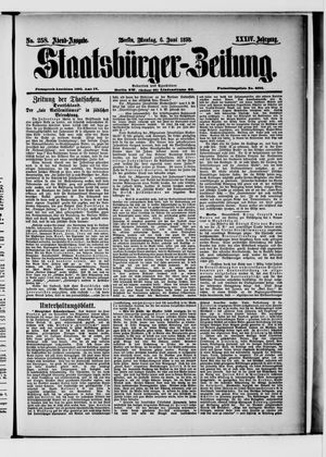 Staatsbürger-Zeitung vom 06.06.1898