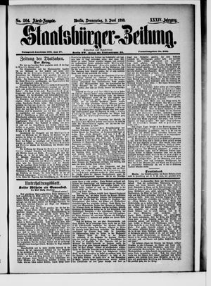 Staatsbürger-Zeitung vom 09.06.1898