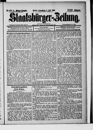 Staatsbürger-Zeitung on Jul 9, 1898