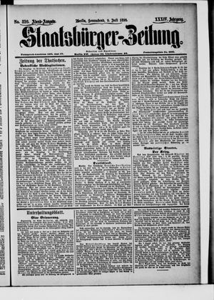 Staatsbürger-Zeitung vom 09.07.1898