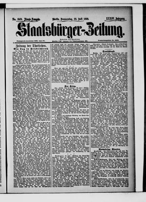 Staatsbürger-Zeitung vom 28.07.1898