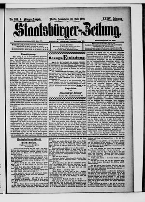 Staatsbürger-Zeitung vom 30.07.1898
