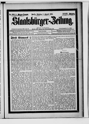Staatsbürger-Zeitung vom 02.08.1898