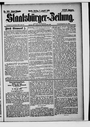 Staatsbürger-Zeitung vom 05.08.1898