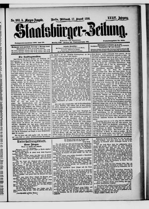 Staatsbürger-Zeitung vom 17.08.1898