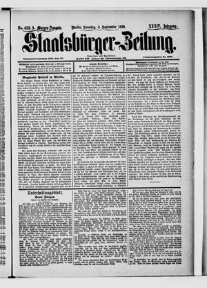 Staatsbürger-Zeitung vom 04.09.1898