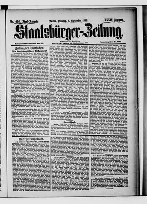 Staatsbürger-Zeitung vom 06.09.1898