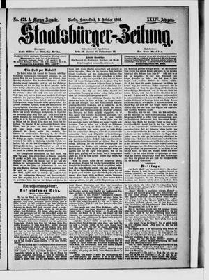 Staatsbürger-Zeitung vom 08.10.1898
