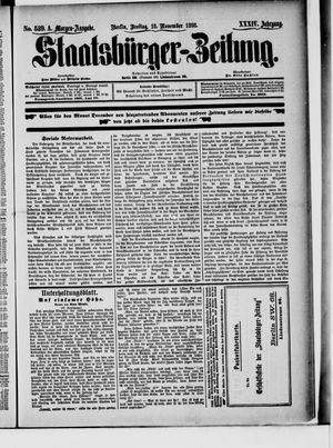 Staatsbürger-Zeitung vom 18.11.1898