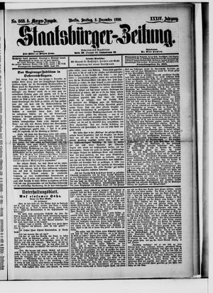 Staatsbürger-Zeitung vom 02.12.1898