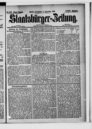 Staatsbürger-Zeitung vom 31.12.1898