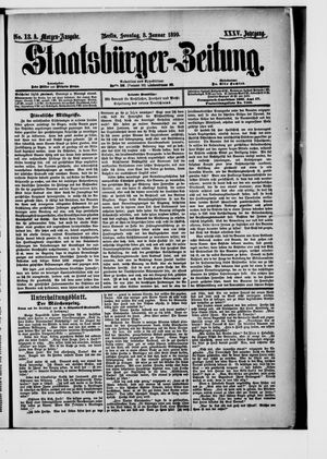 Staatsbürger-Zeitung vom 08.01.1899