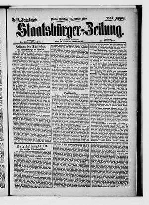 Staatsbürger-Zeitung vom 17.01.1899