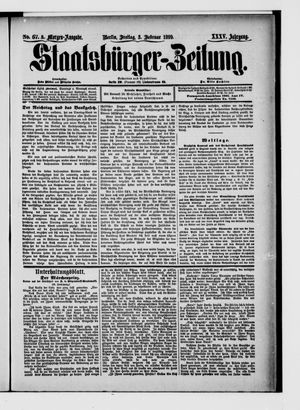 Staatsbürger-Zeitung vom 03.02.1899