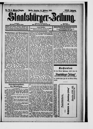 Staatsbürger-Zeitung vom 12.02.1899