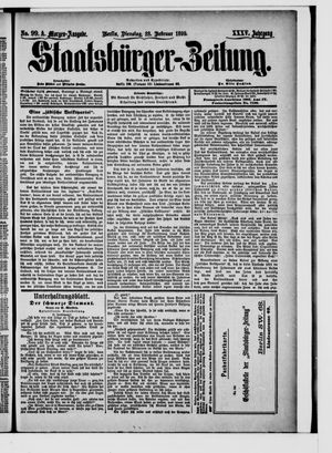 Staatsbürger-Zeitung vom 28.02.1899
