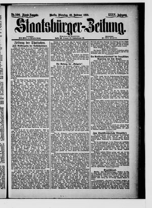 Staatsbürger-Zeitung vom 28.02.1899