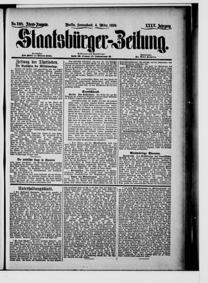 Staatsbürger-Zeitung on Mar 4, 1899