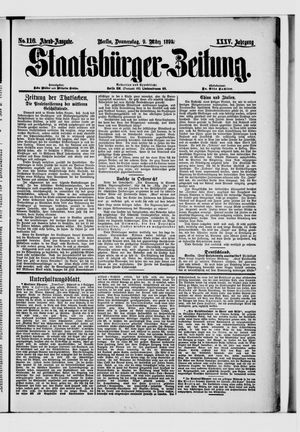 Staatsbürger-Zeitung on Mar 9, 1899